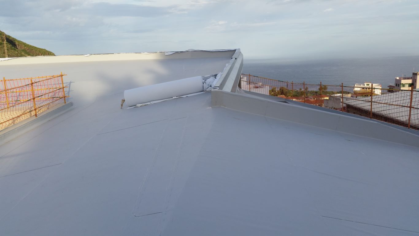 PVC no intemperie en cubierta protección pesada 3