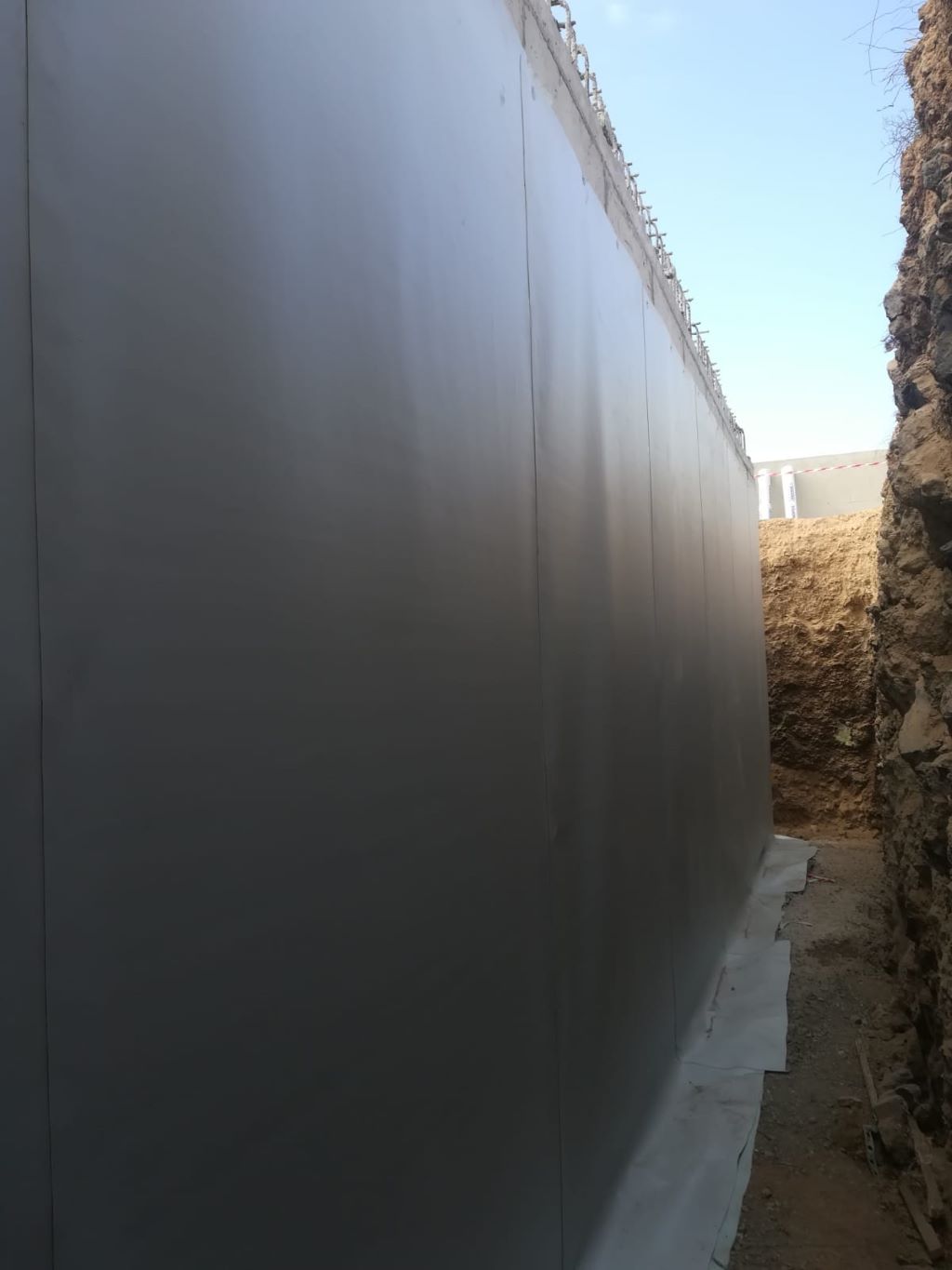 Solución en muros con PVC 3